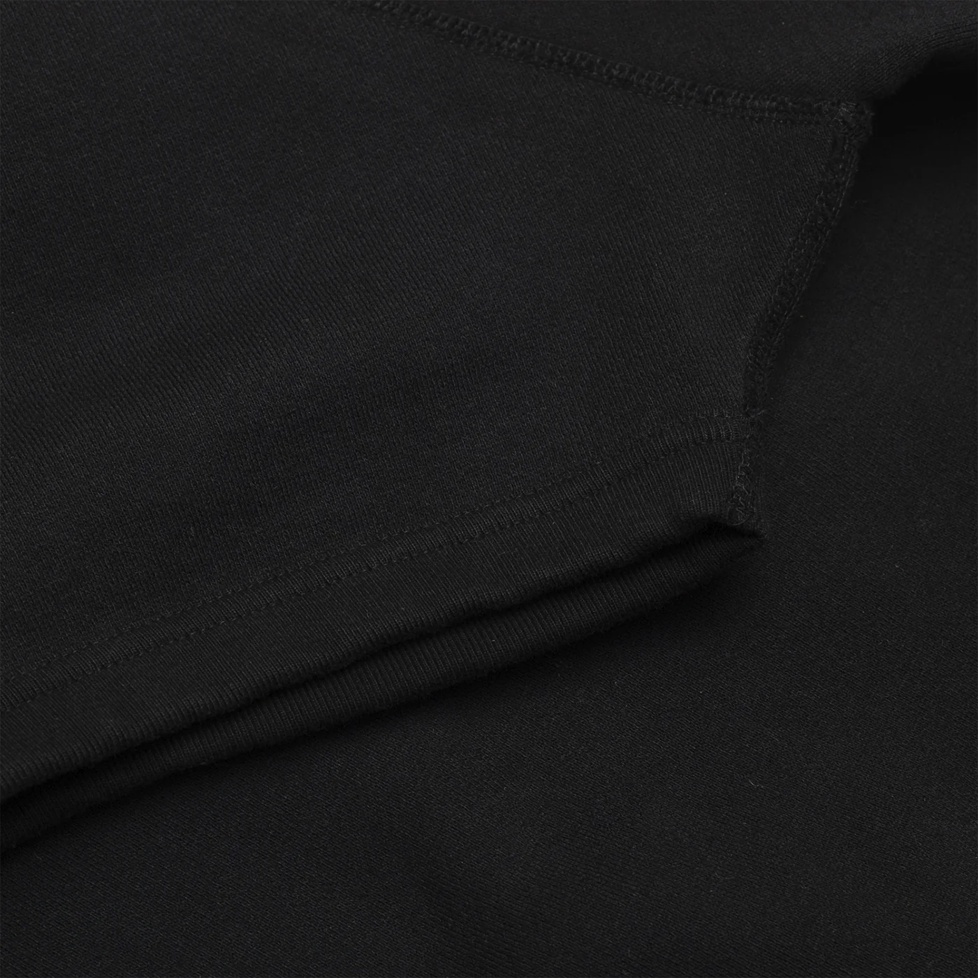 Short Sleeve Raglan Sweatshirt Black - Image 4