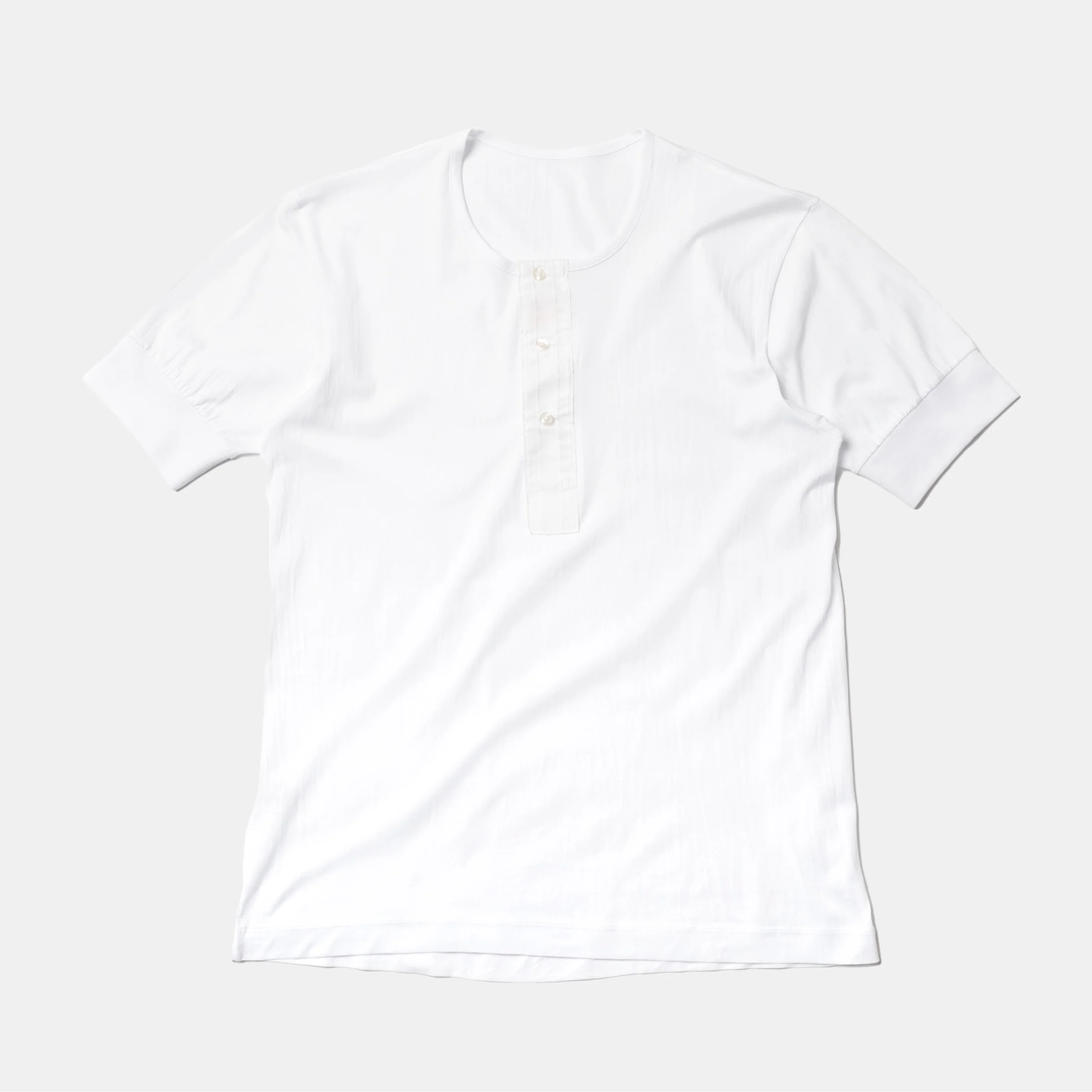 Crew Neck Tee White - Image 3