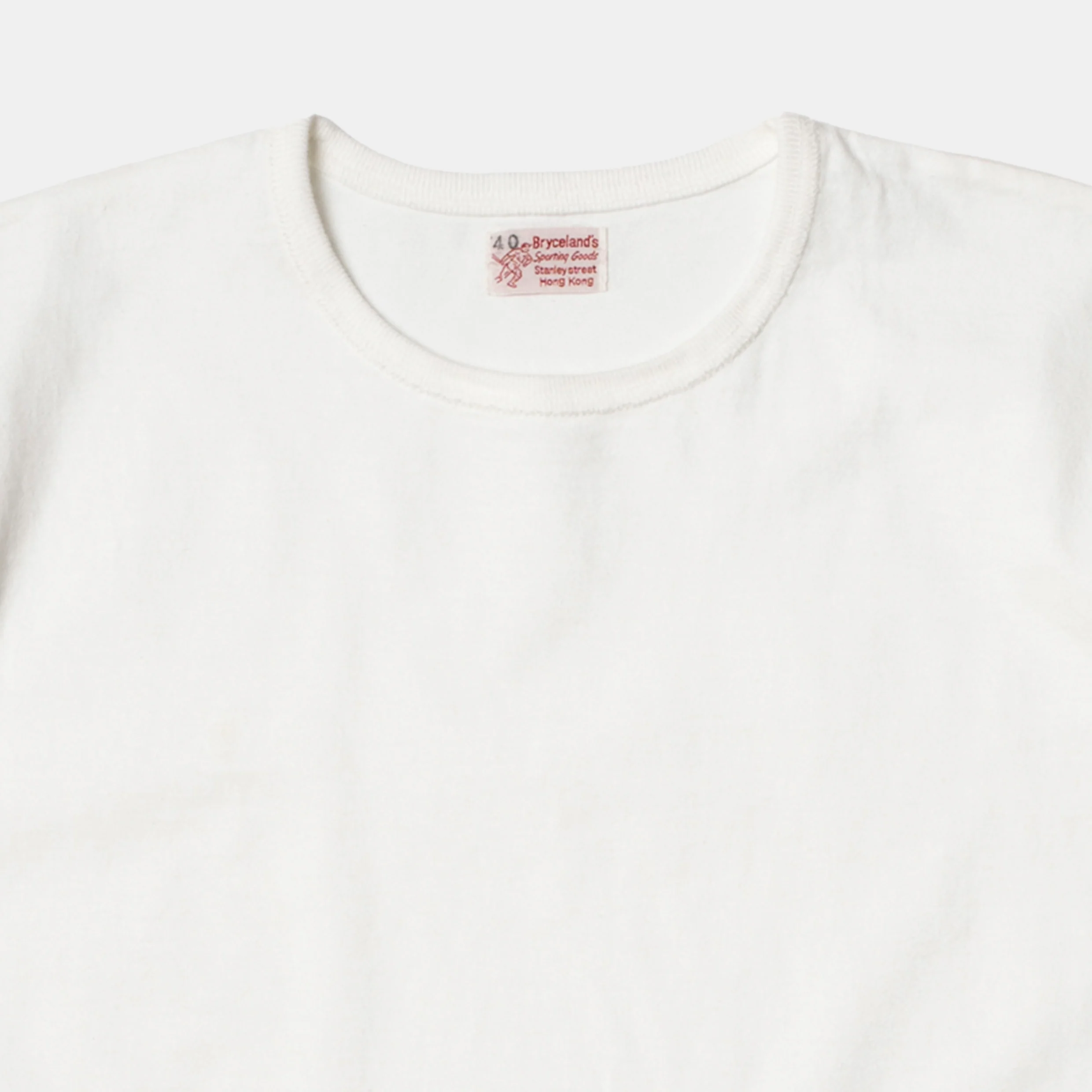 Crew Neck Tee White - Image 8