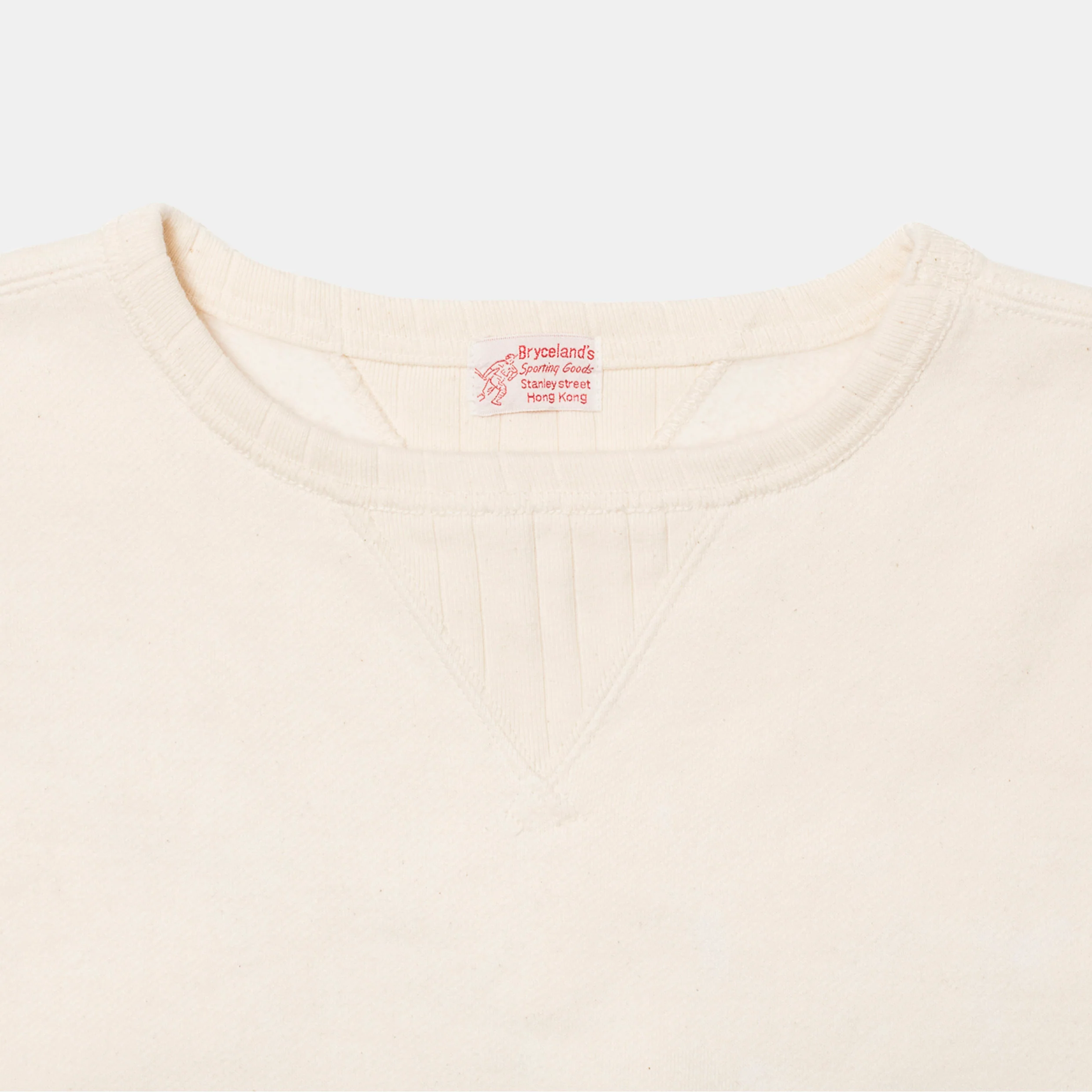 Crewneck Sweatshirt Ecru - Image 3