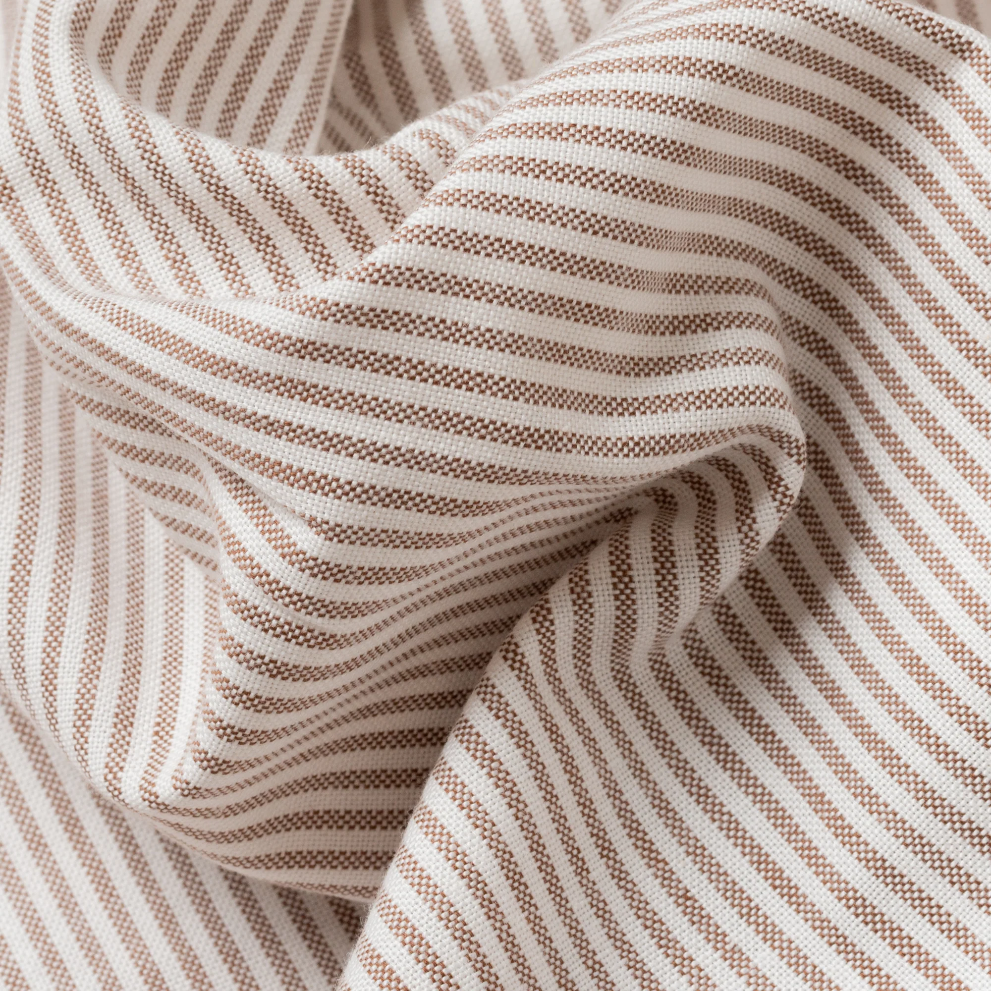 Perfect OCBD Shirt Brown Stripe - Image 7