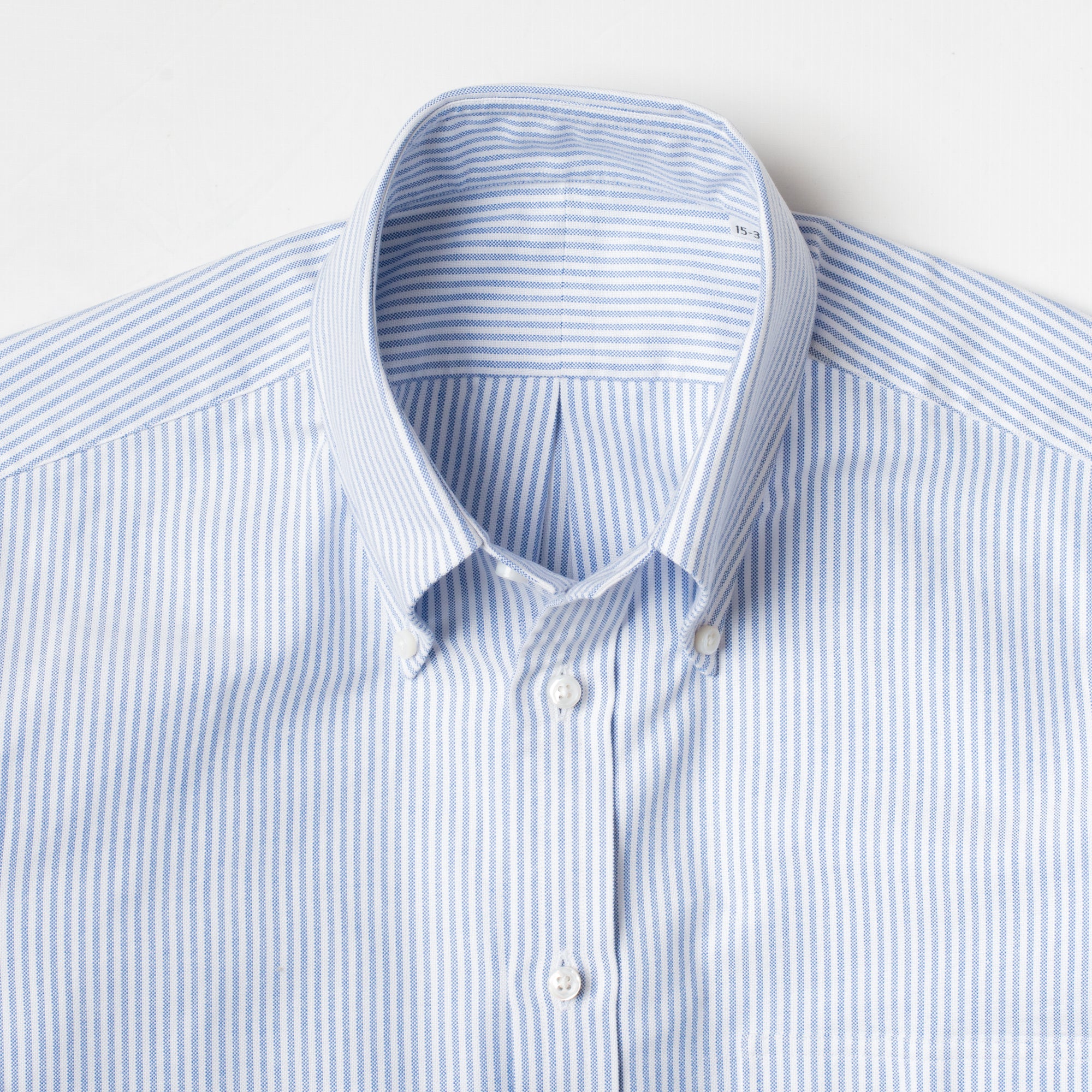 Perfect OCBD Striped Shirt Blue - Image 3