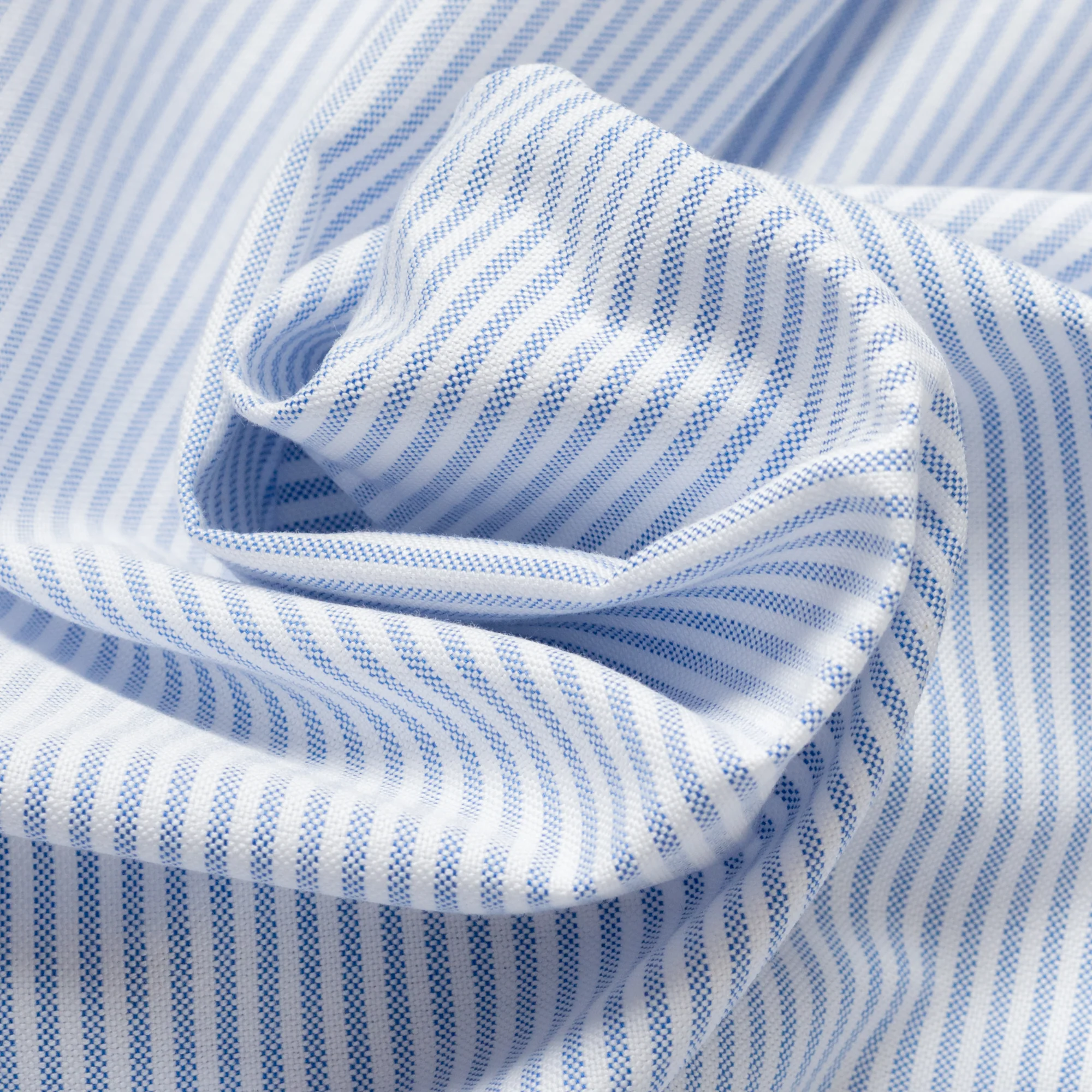 Perfect OCBD Striped Shirt Blue - Image 7