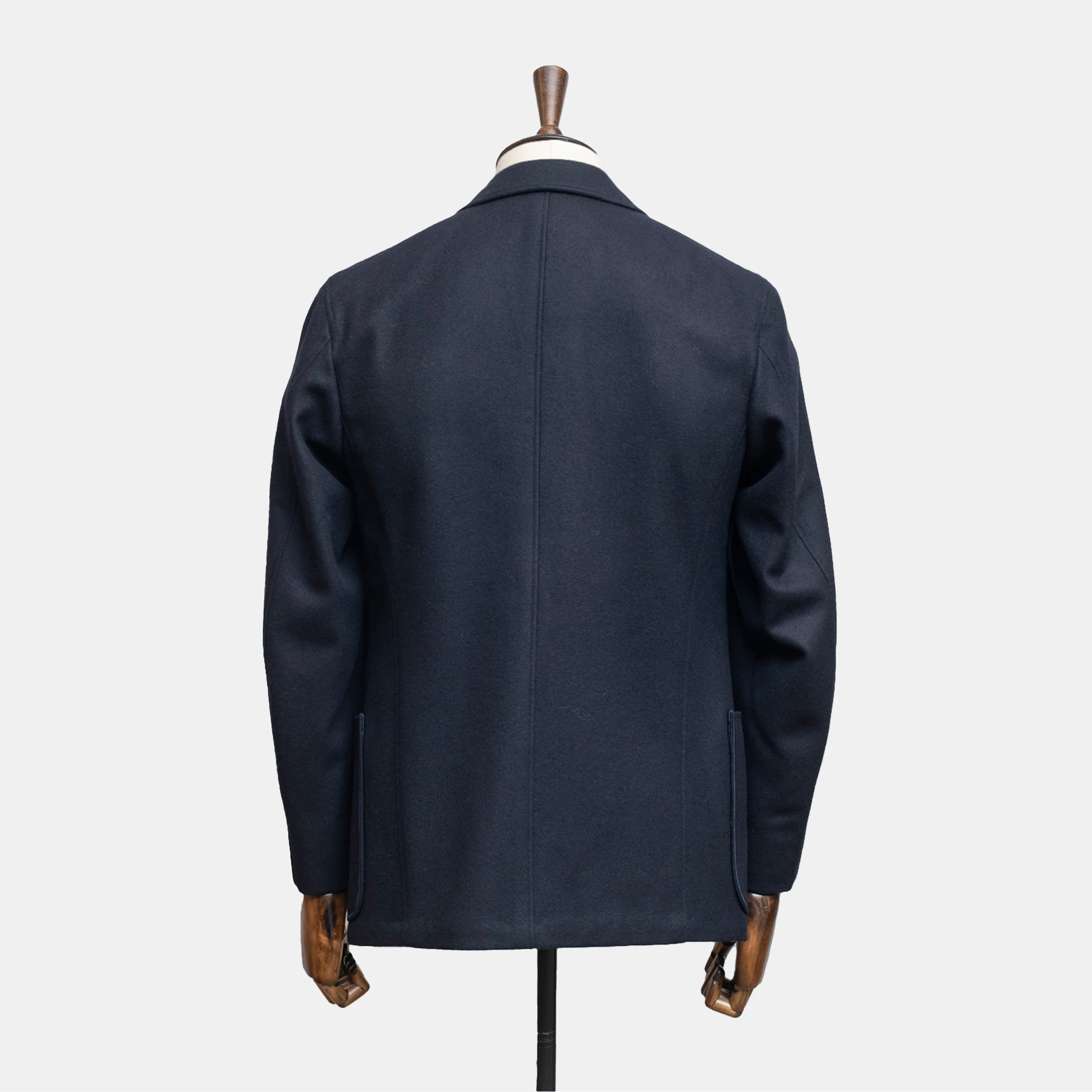 Schoolboy Blazer Navy Wool - Image 3