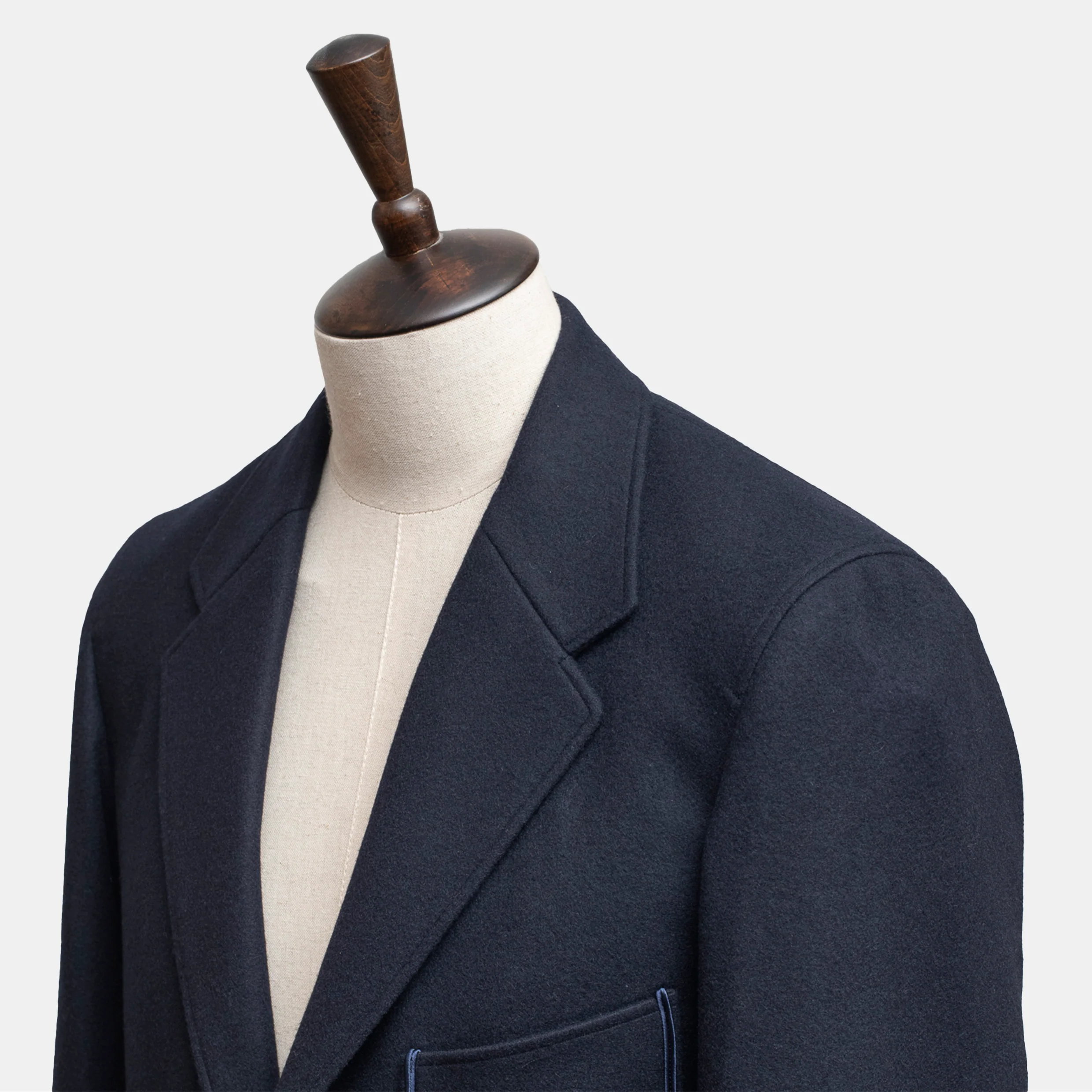 Schoolboy Blazer Navy Wool - Image 4
