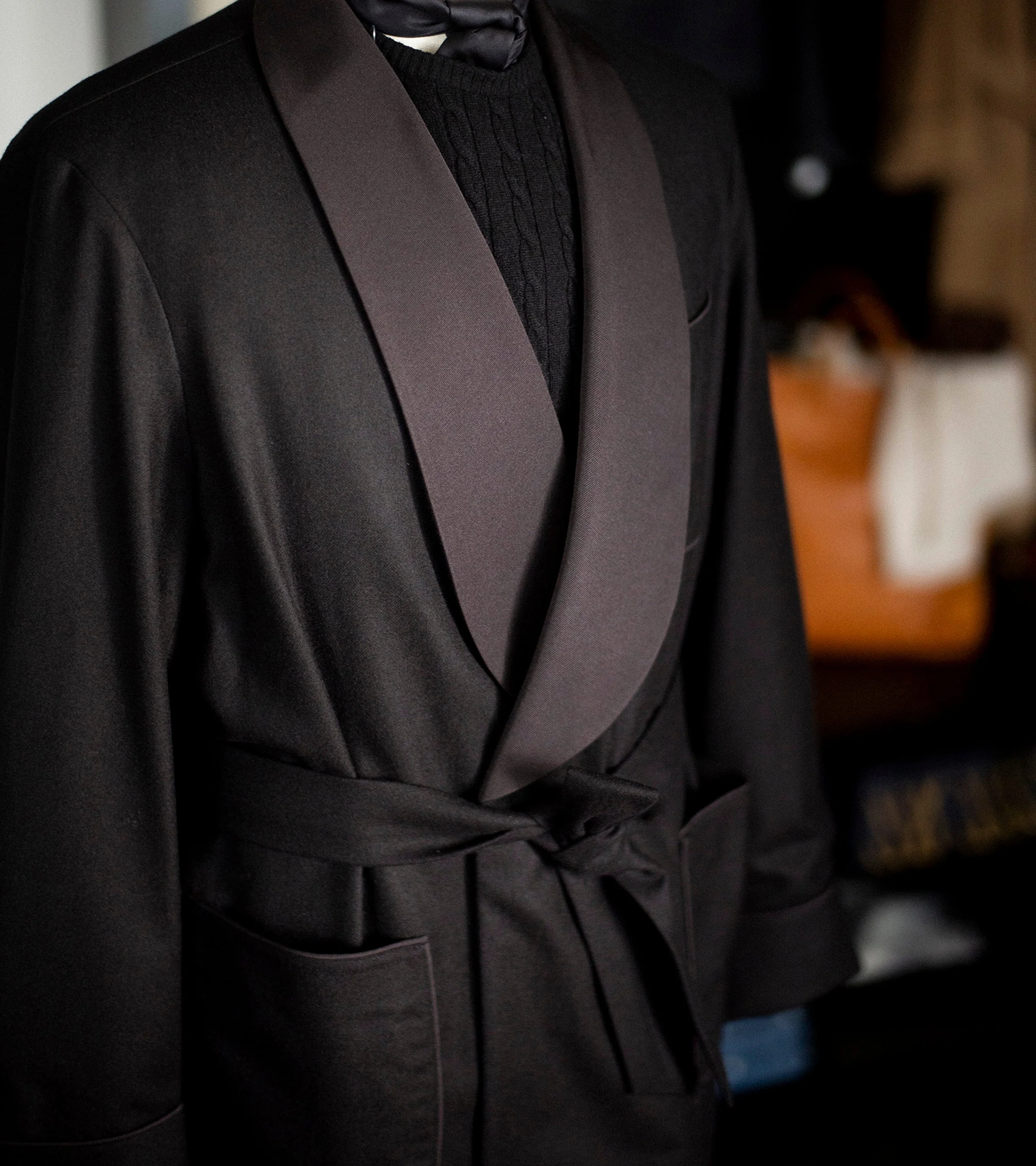 Made-to-Order Tuxedo Lounge Jacket - Image 5