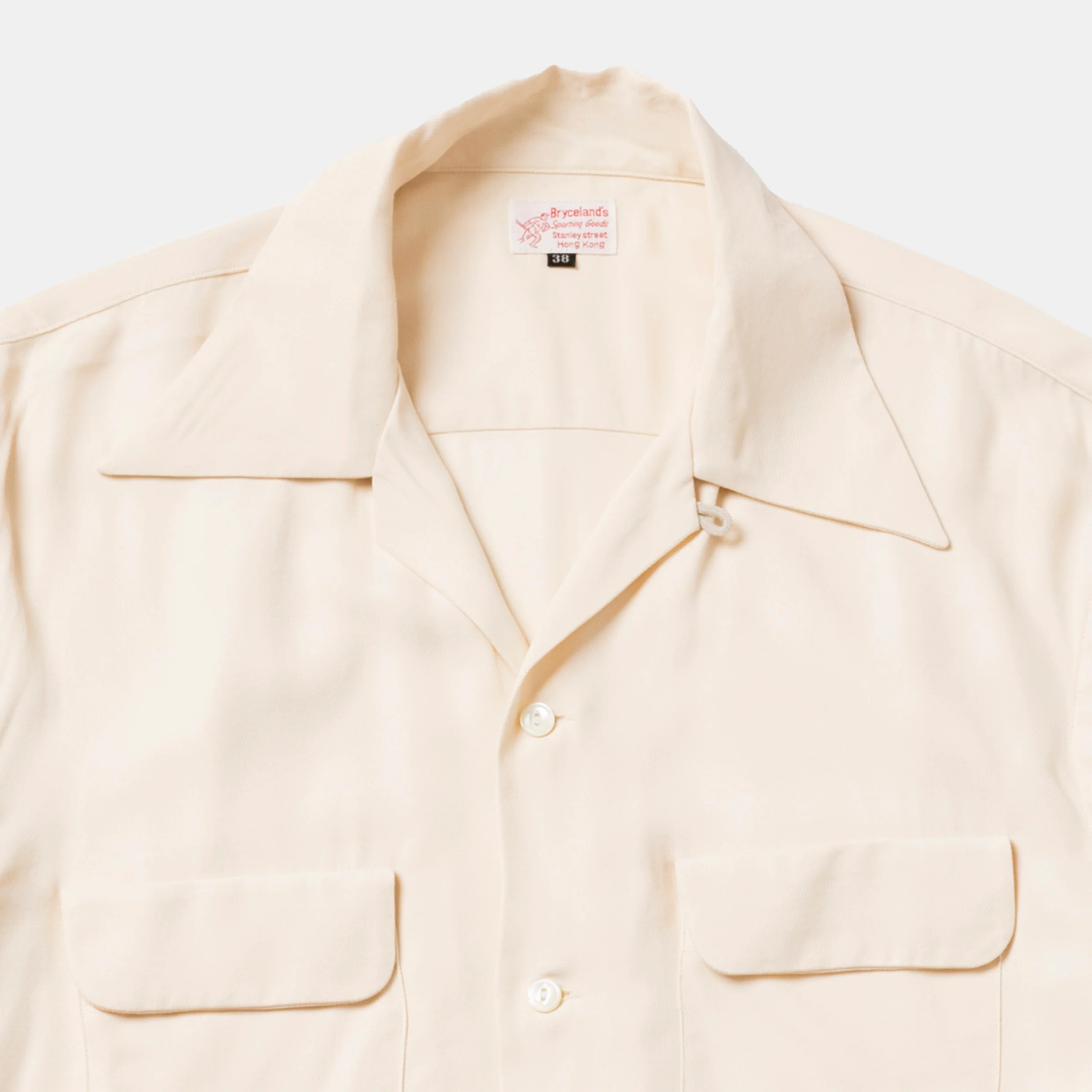 Rayon Shirt Cream - Image 3