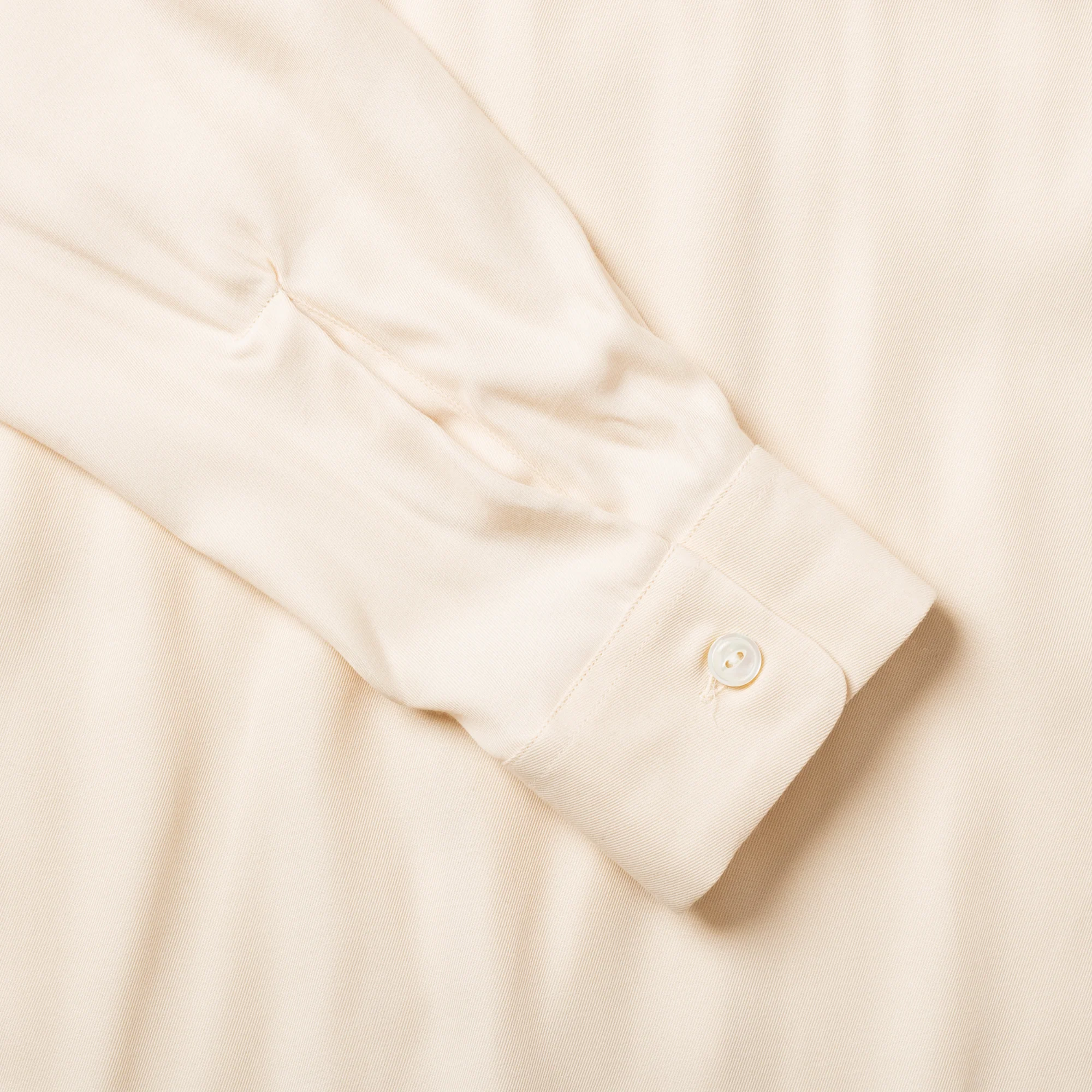 Rayon Shirt Cream - Image 4