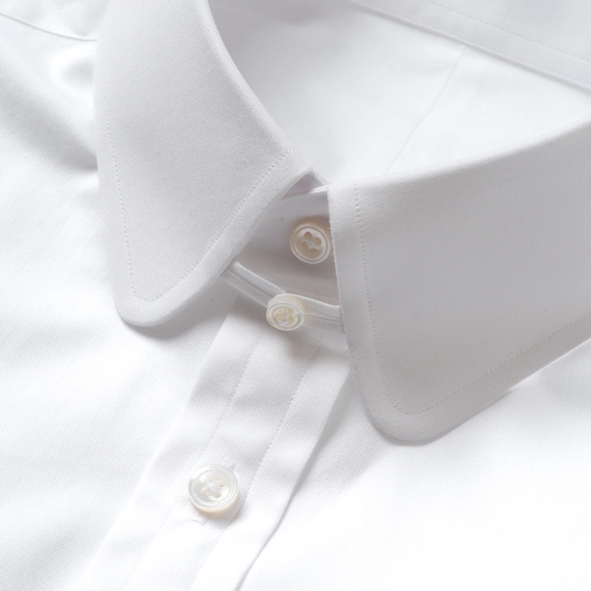 Club Tab Collar Shirt White - Image 3