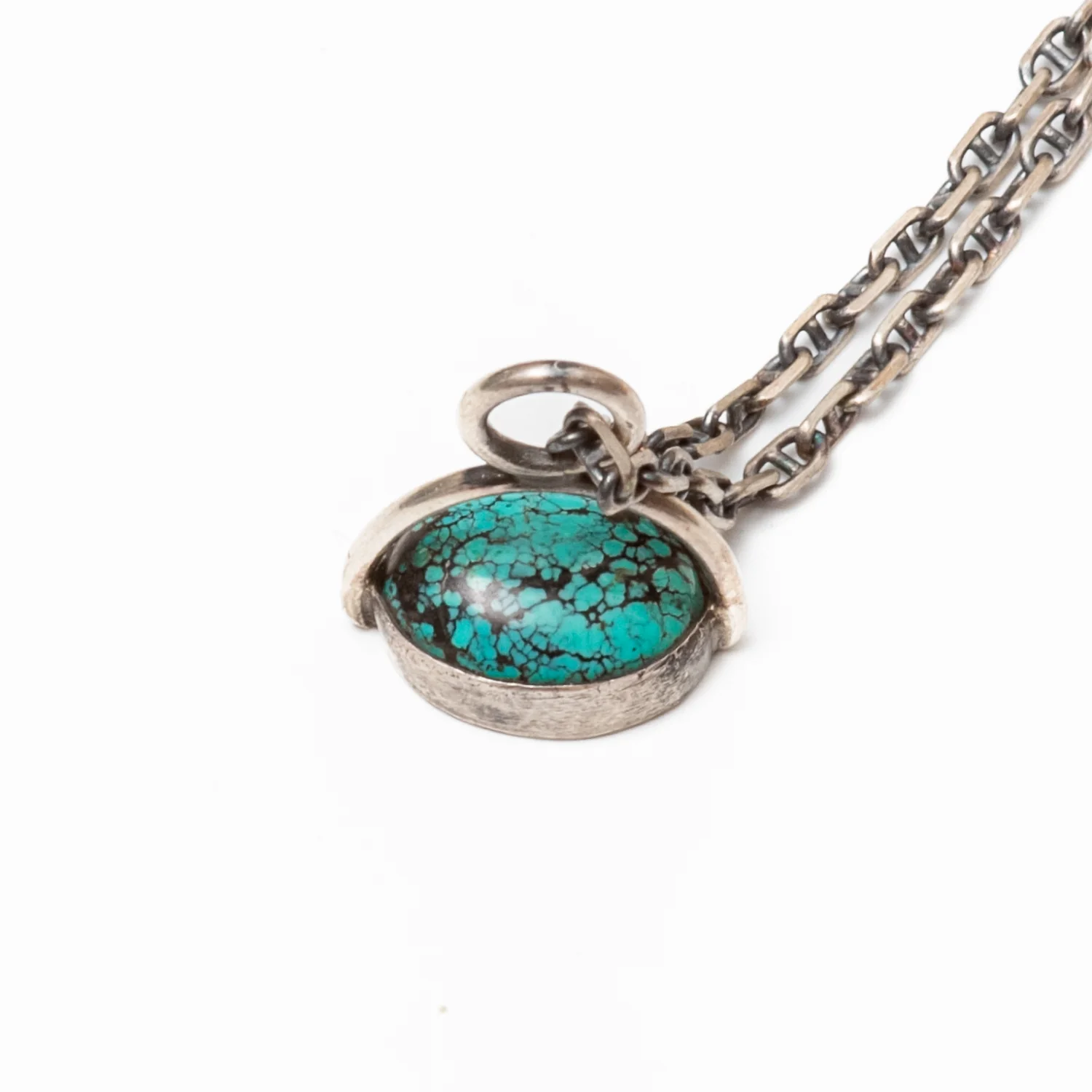 Red Rabbit Trading Co. Anchor Chain W/Turquoise Basket - Image 3