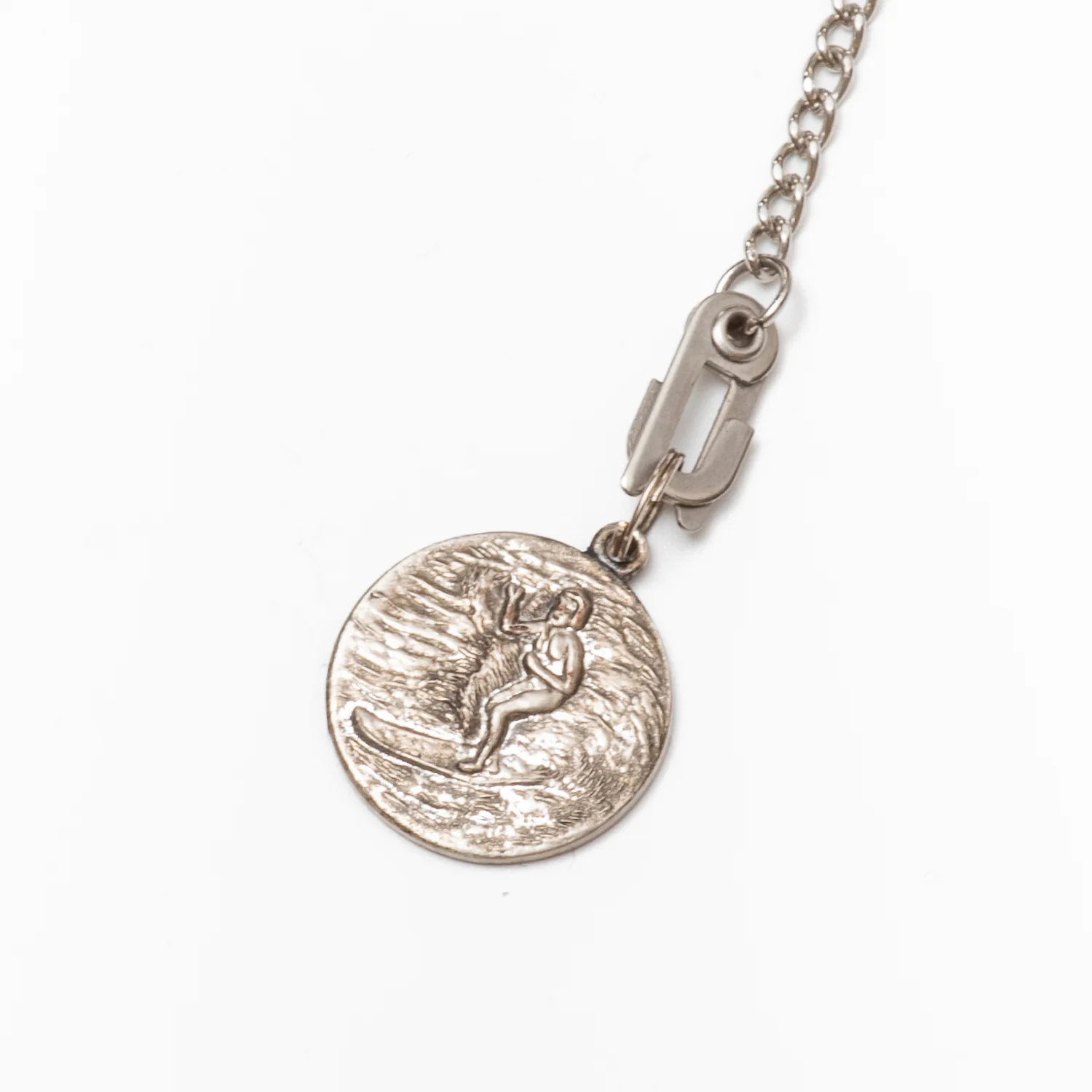 Red Rabbit Trading Co. Dog Tag Chain St. Christopher/Bird - Image 3