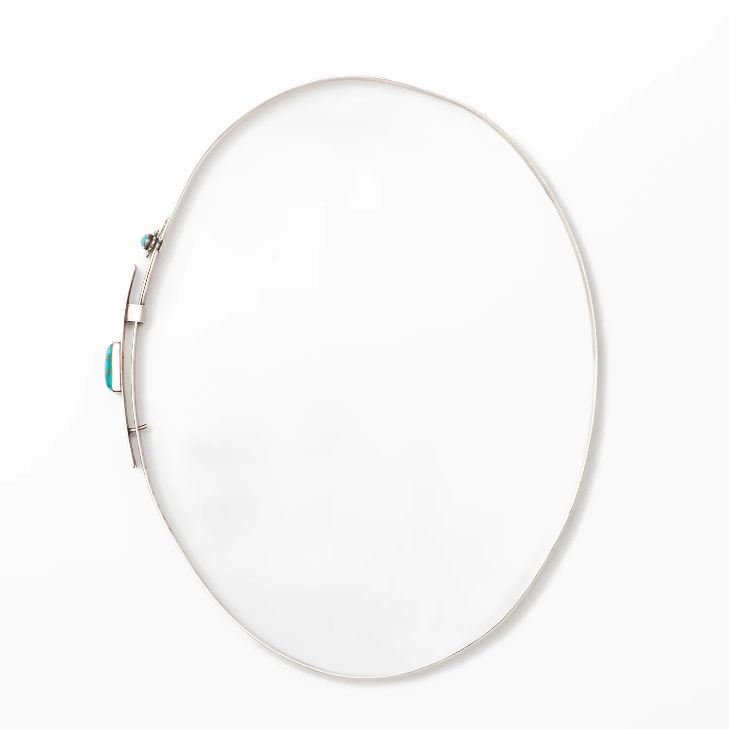 Red Rabbit Trading Co. Sterling Silver/Turquoise Hat Band - Image 3