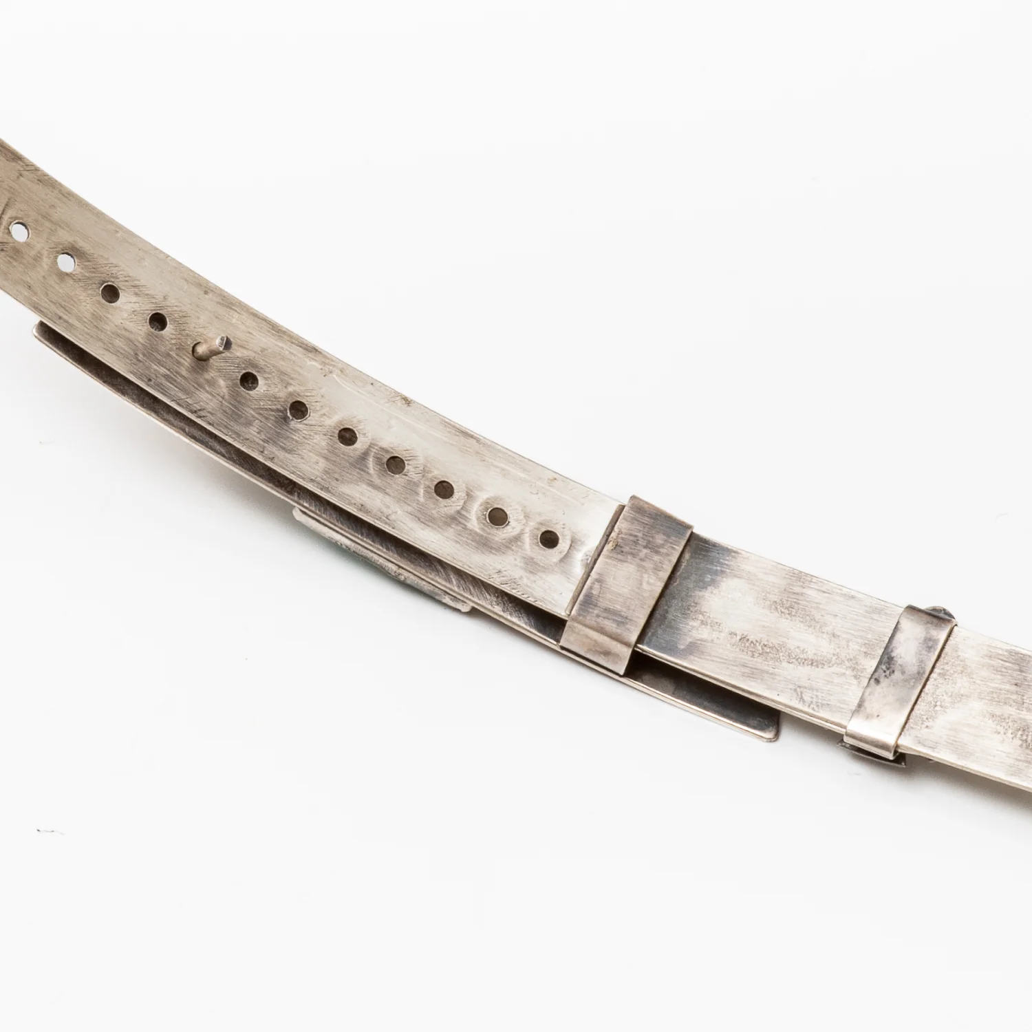 Red Rabbit Trading Co. Sterling Silver/Turquoise Hat Band - Image 5