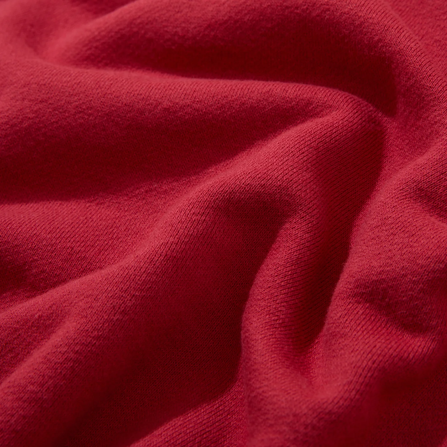 Short Sleeve Raglan Sweatshirt Red - Image 3